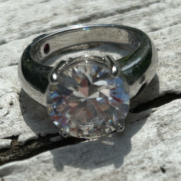 ELLE Crystal 925 cocktail ring - Picture 8 of 8